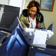 Ohio voter Diana Sizemore on Super Tuesday (Joe Raedle/Getty Images)
